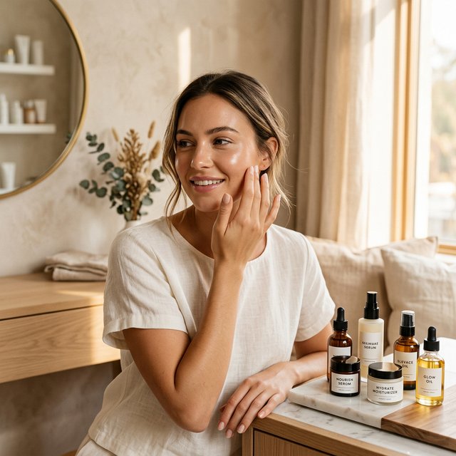 Жена, полагаща грижа за кожата си - 7 грешки в грижата за кожата